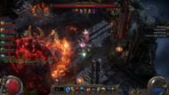 Volcanoes, lightning, blood, is there anything he won't throw at the wall? (Image via GGG)